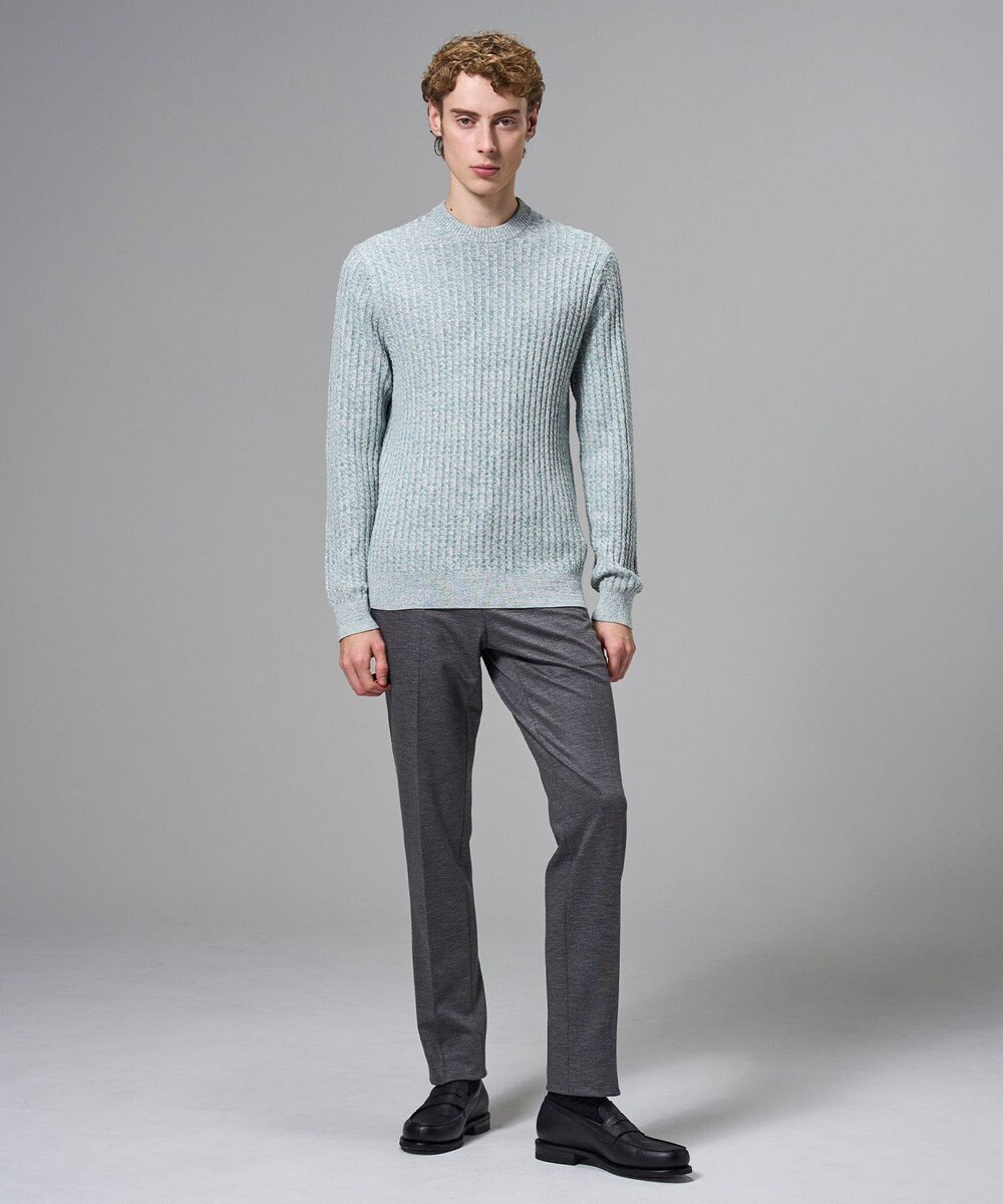 JOSEPH HOMME 【新柄】シルクバルキー クルーネックニット 
