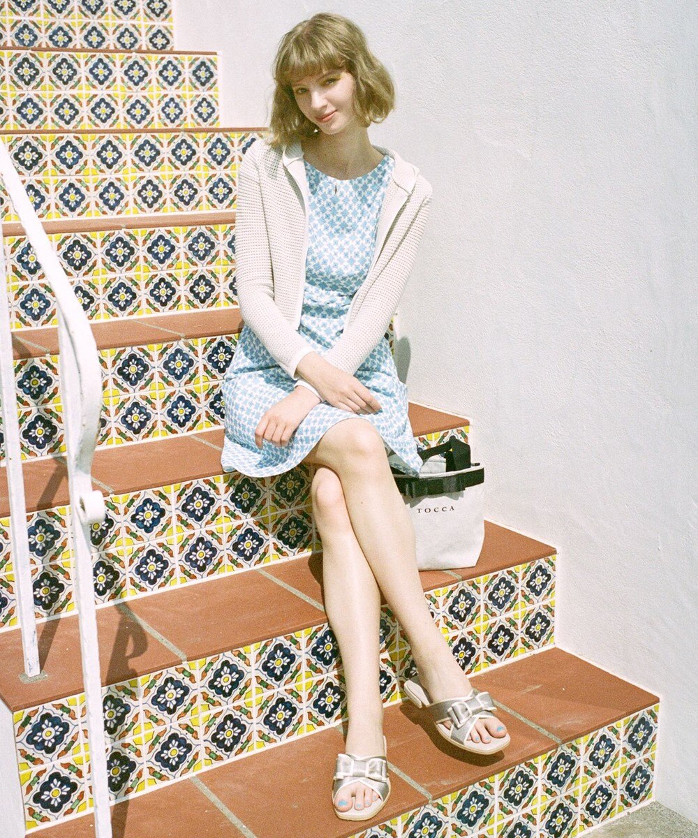 TOCCA 【洗える！】SCOOP フーディボレロ 