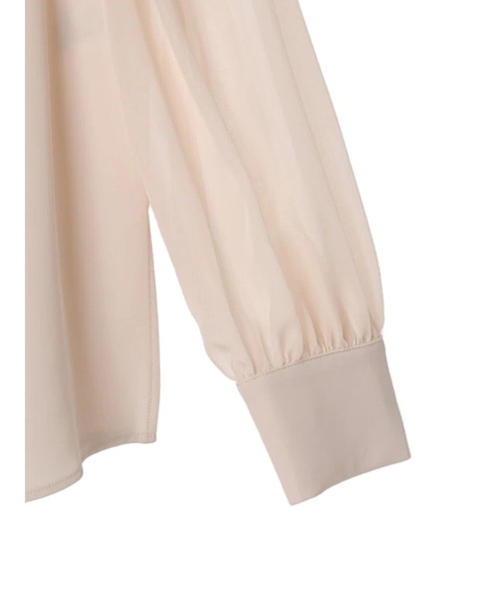 earth music&ecology シアードッキングブラウス 