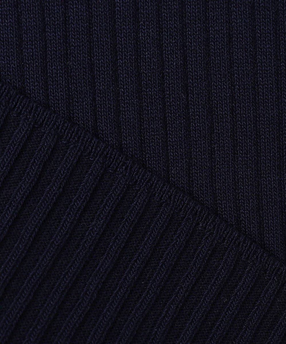 ANY SIS L 【アンサンブル対応】バイカラーリブ ニット 