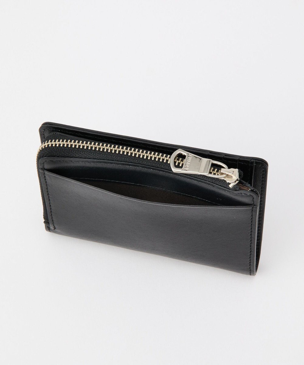 russet ミニモノグラムプレートハーフウォレット(SO-421) 