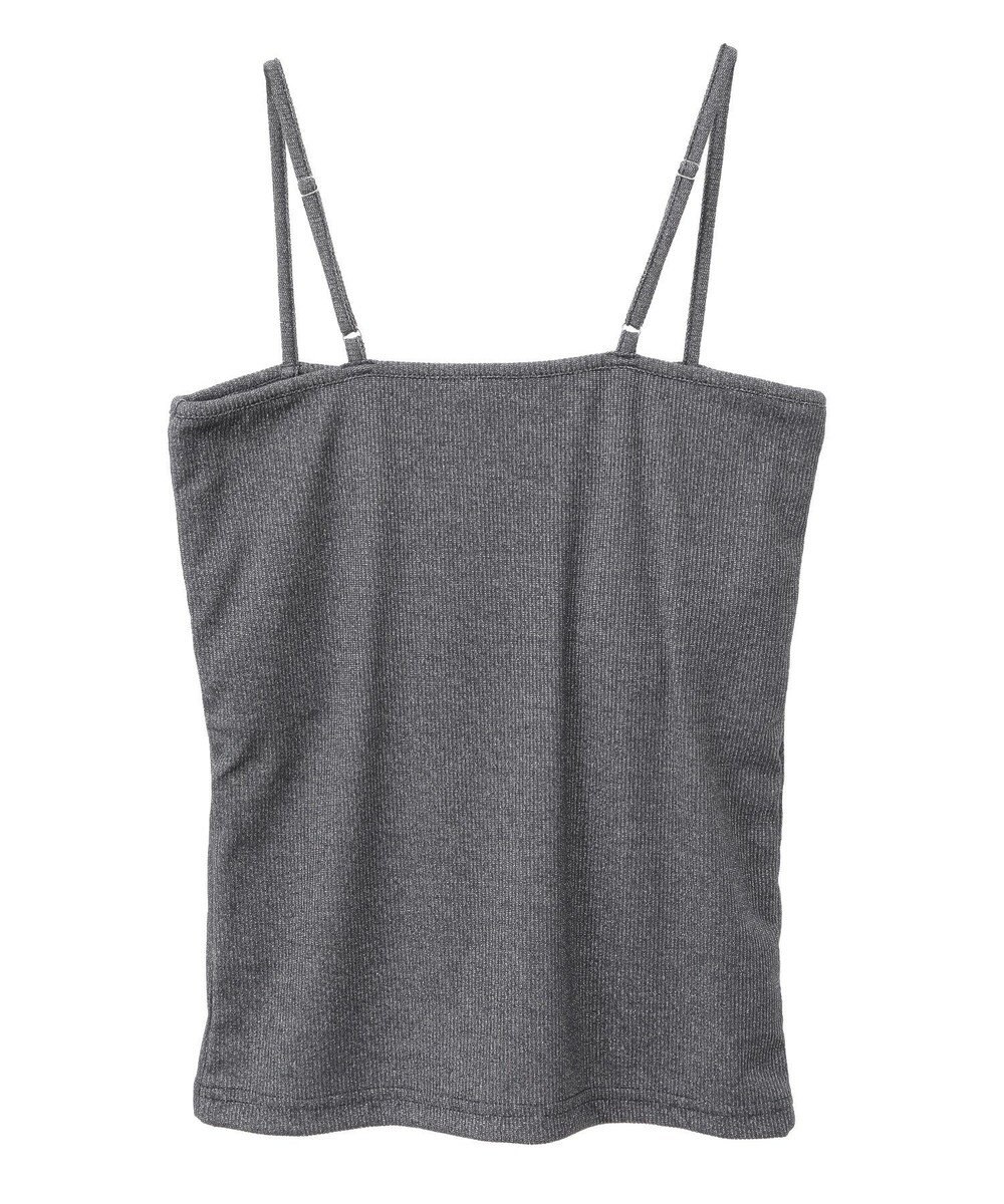 AMERICAN HOLIC カップ付き　ラメリブキャミソール 