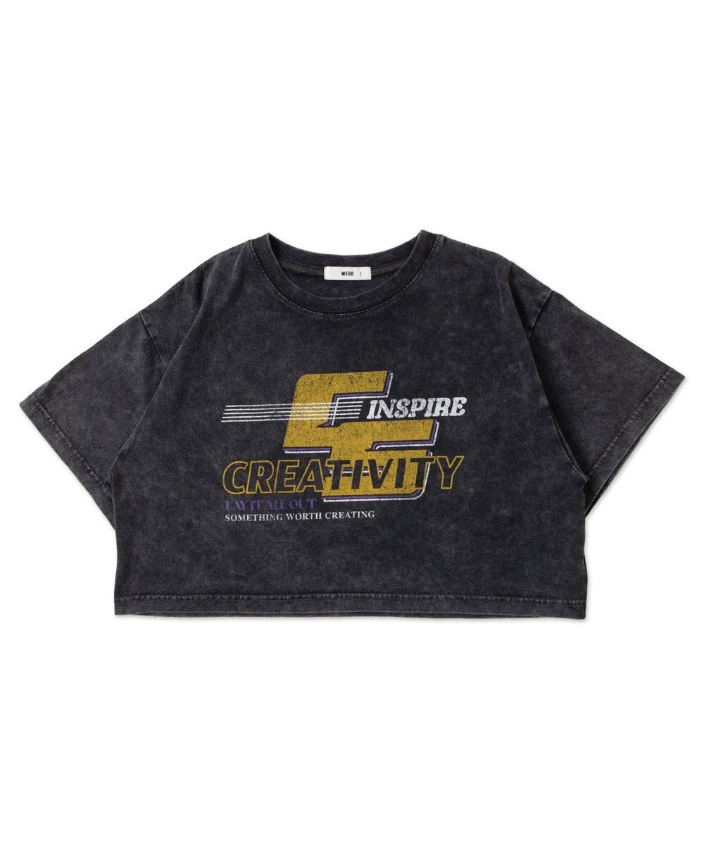 WEGO ヴィンテージウォッシュショートT 