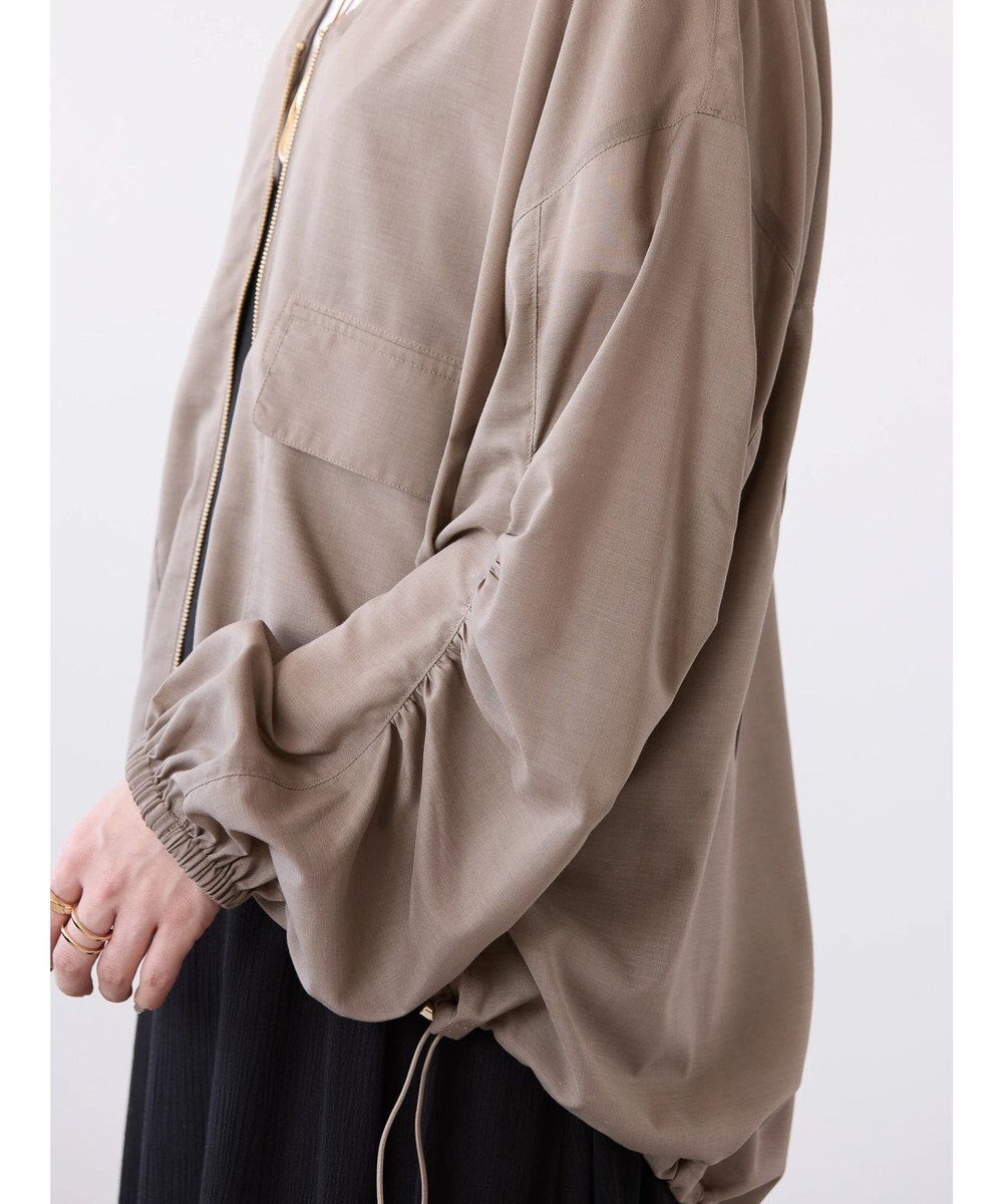 AMERICAN HOLIC イージーケア＋接触冷感　シアーブルゾン 