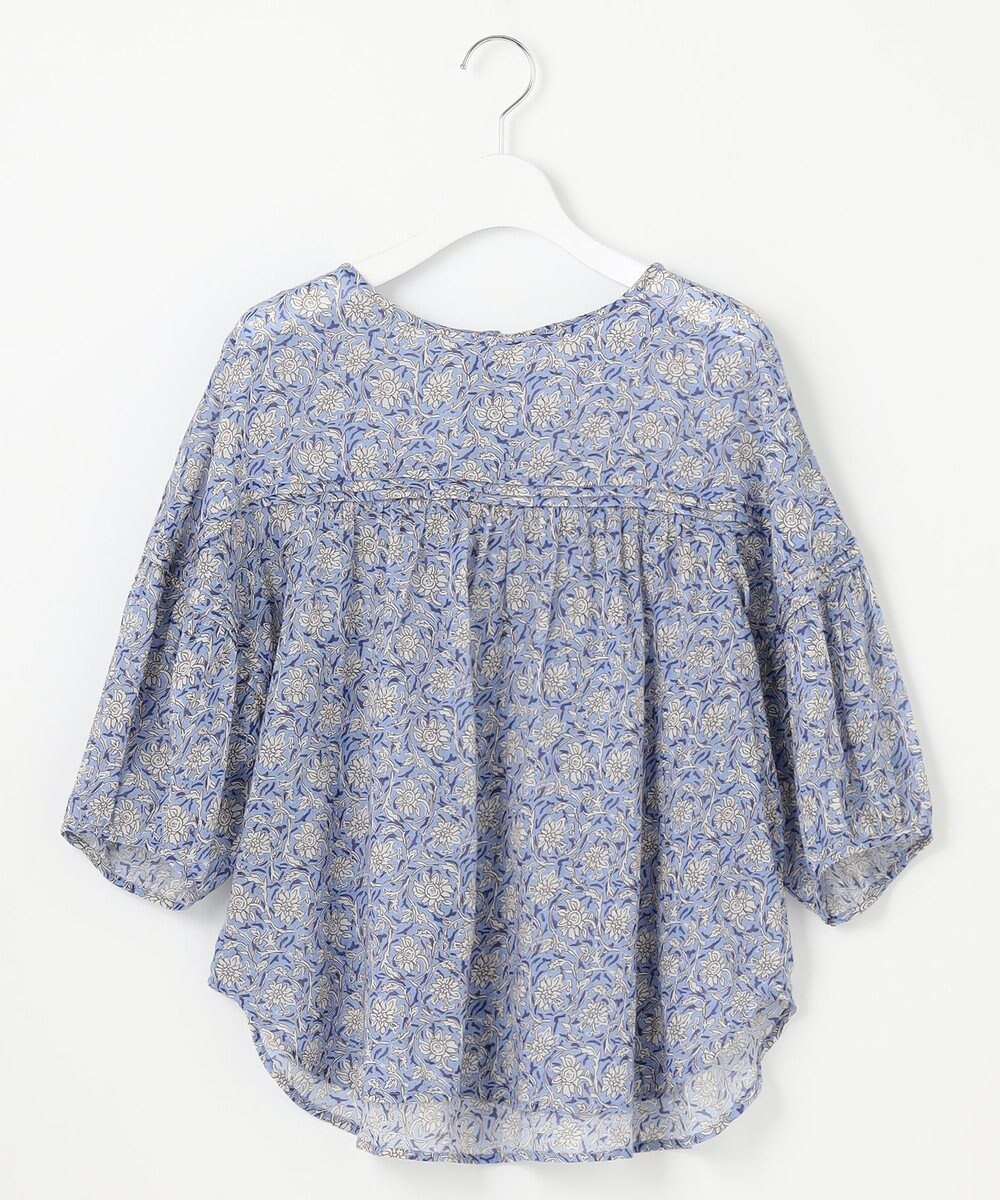 23区 【Indian Factory】コットンボイル ブラウス 