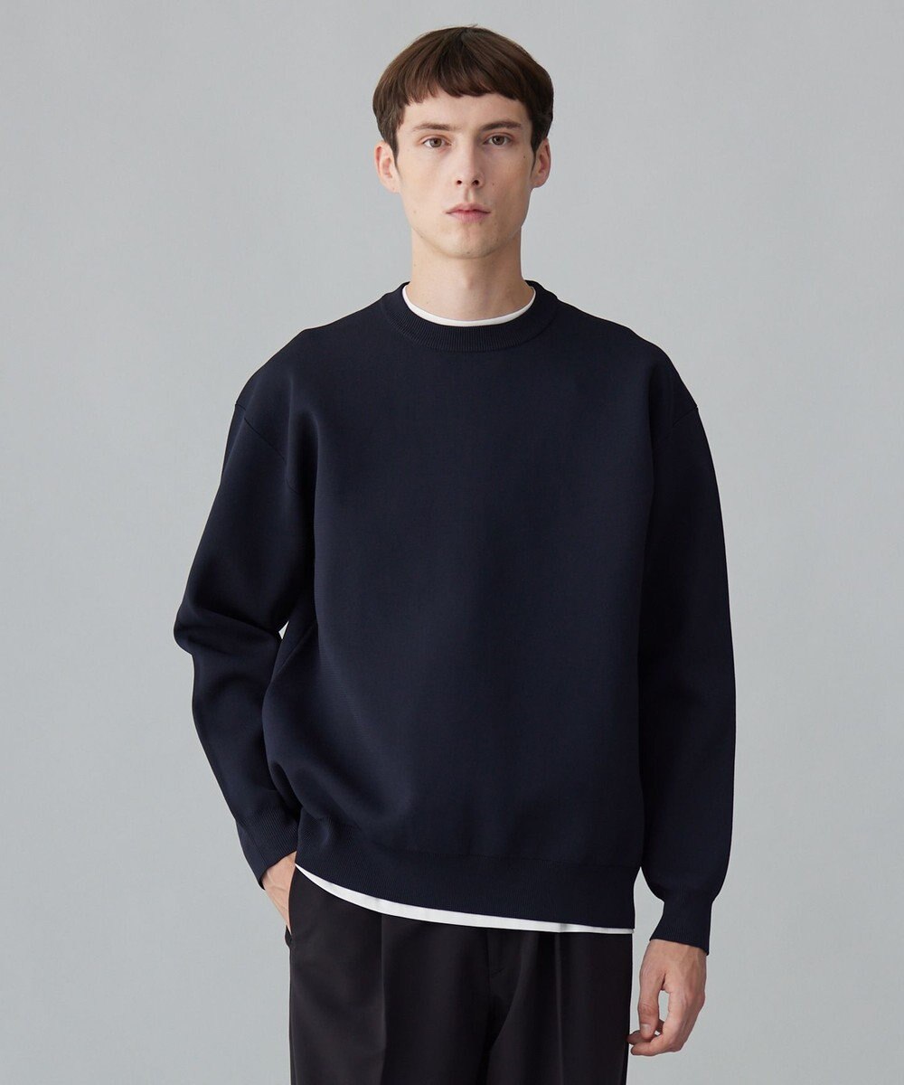 UNFILO MENS スマートニット プルオーバー 