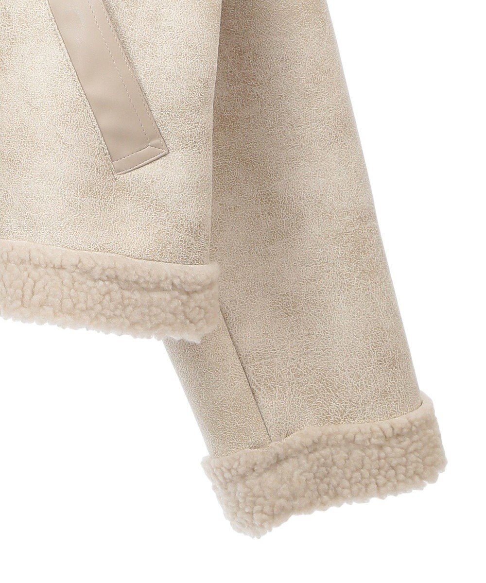 Green Parks フェイクムートンブルゾン 