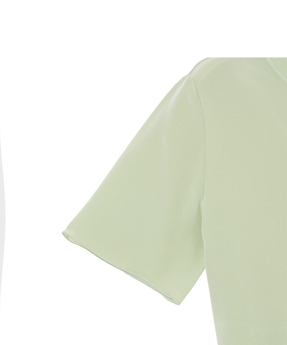 JOSEPH 【洗える】クレープ ド ソワ　ショートスリーブTEE 