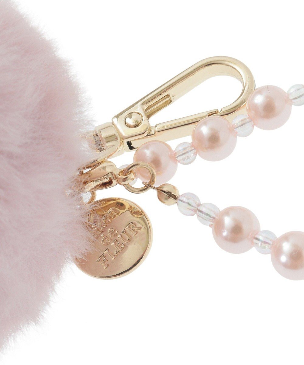 Maison de FLEUR ピンクマニアうさぎチャーム 