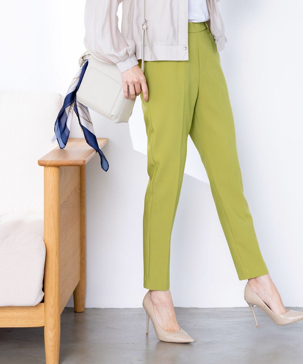 Tiaclasse 【洗える】テーパードパンツ 