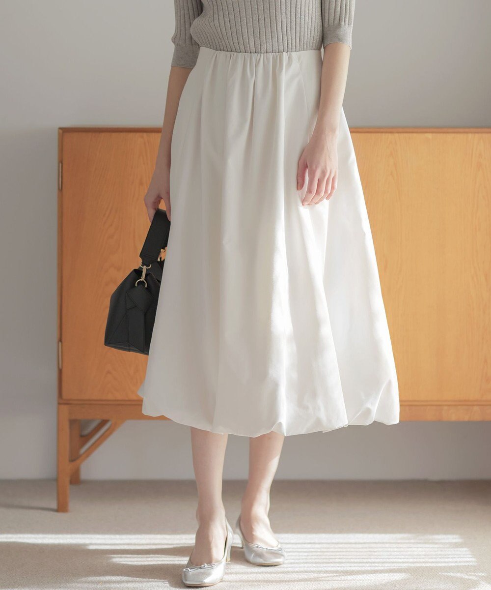 組曲 ソフトクロスバルーン スカート 
