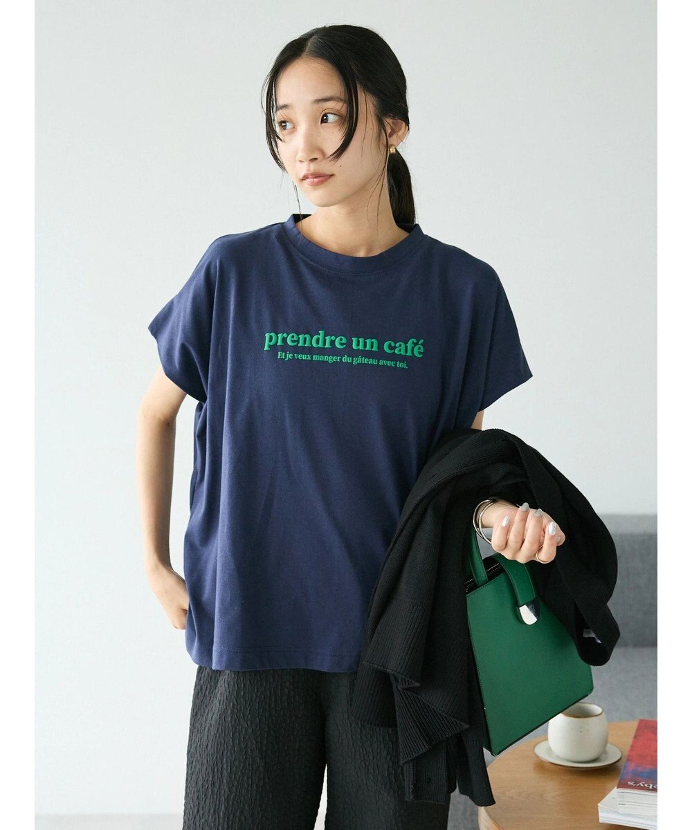 CRAFT STANDARD BOUTIQUE 発泡プリントロゴＴシャツ 