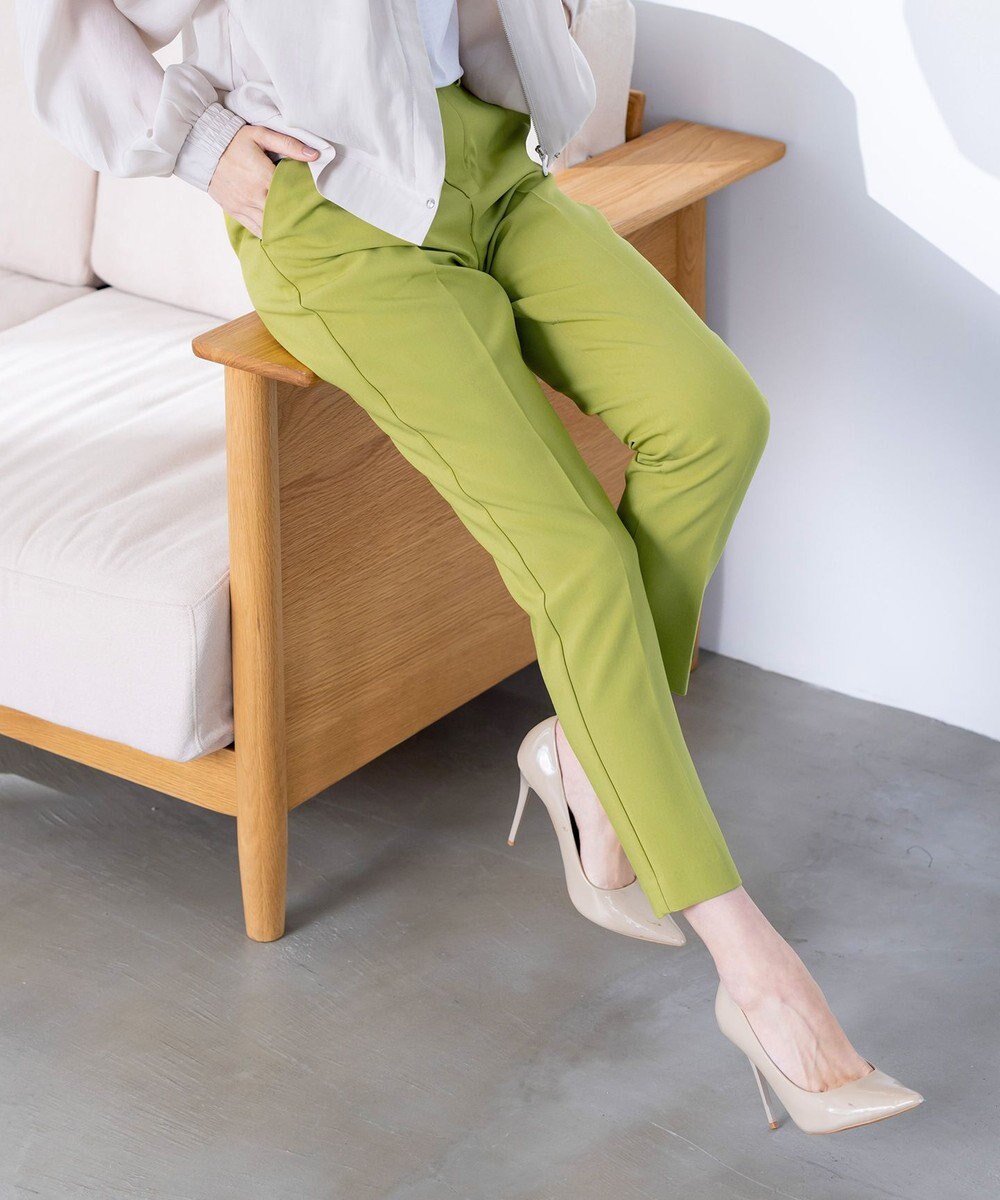 Tiaclasse 【洗える】テーパードパンツ 