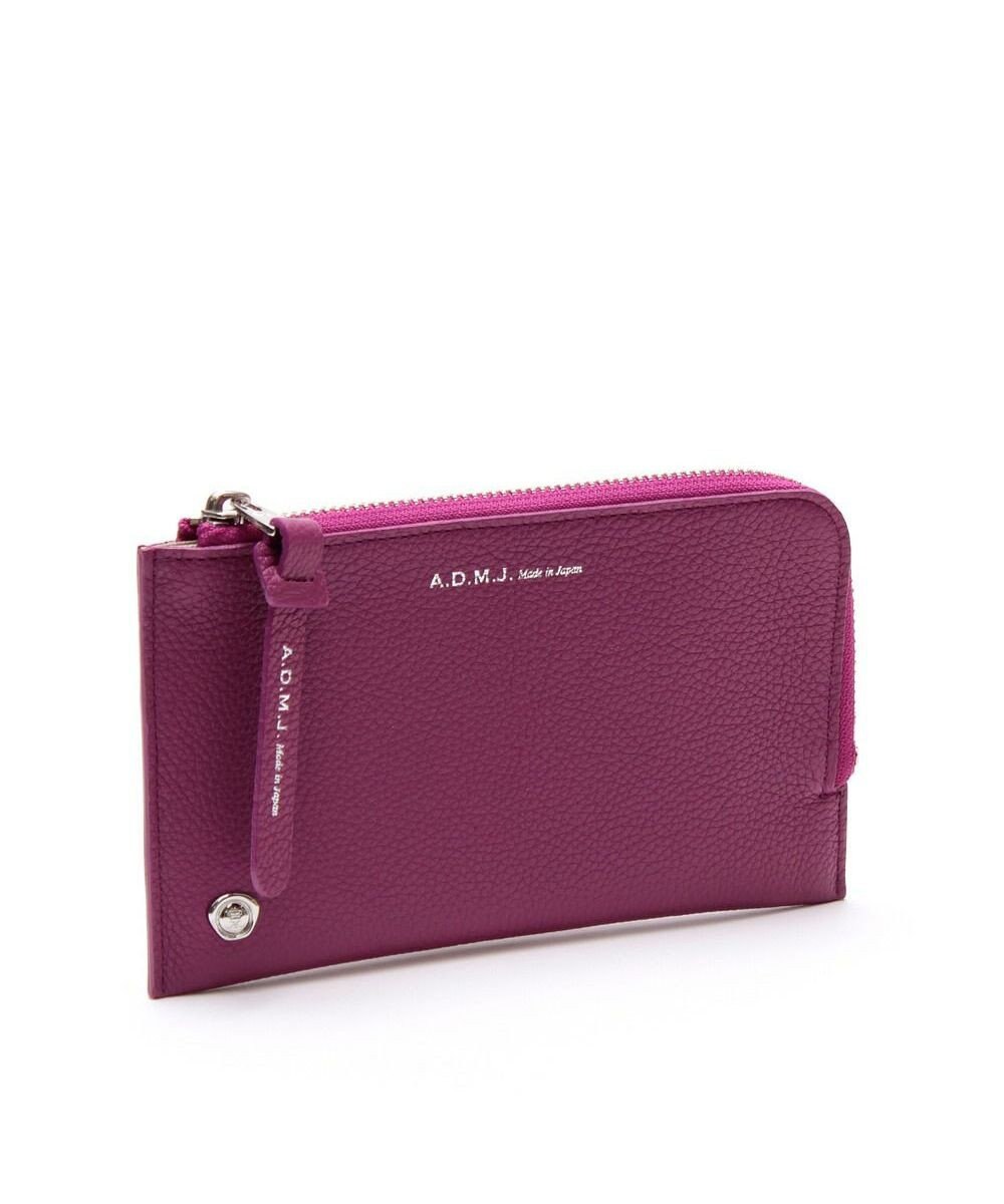 A.D.M.J. 【牛革】モーツァルト/スパニッシュレザーオーガナイザーパース（背面ファスナーポケット） 