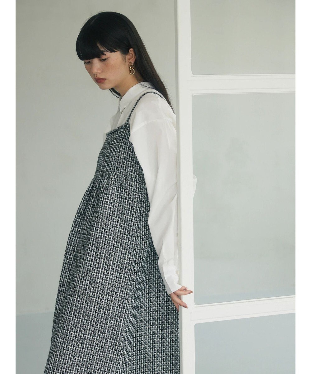 Green Parks armonia．表面感素材ジャンスカ 