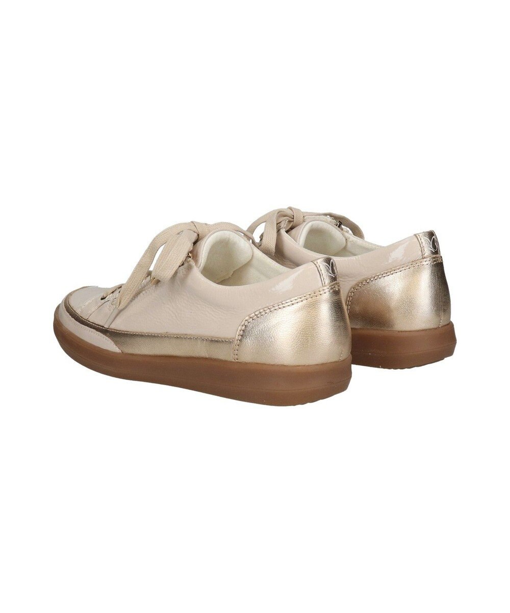 INTER-CHAUSSURES 【CAPRICE】メタルアクセントサイドジップスニーカー 