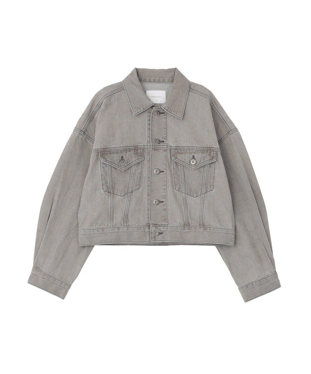 AMERICAN HOLIC ショート丈デニムジャケット 