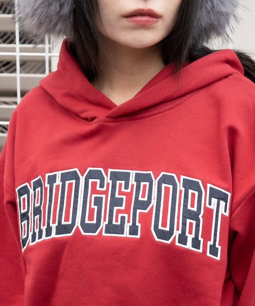 WEGO ロゴショートプルパーカー 