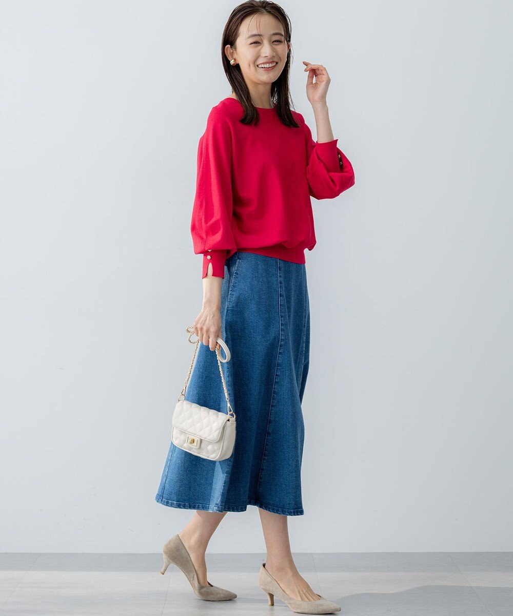 組曲 S フラワーメタルドルマン ニット 