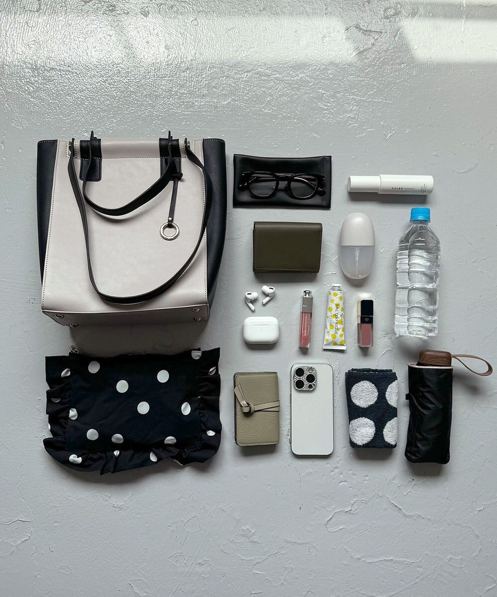 組曲 2WAYハンドルスクエアトート バッグ 