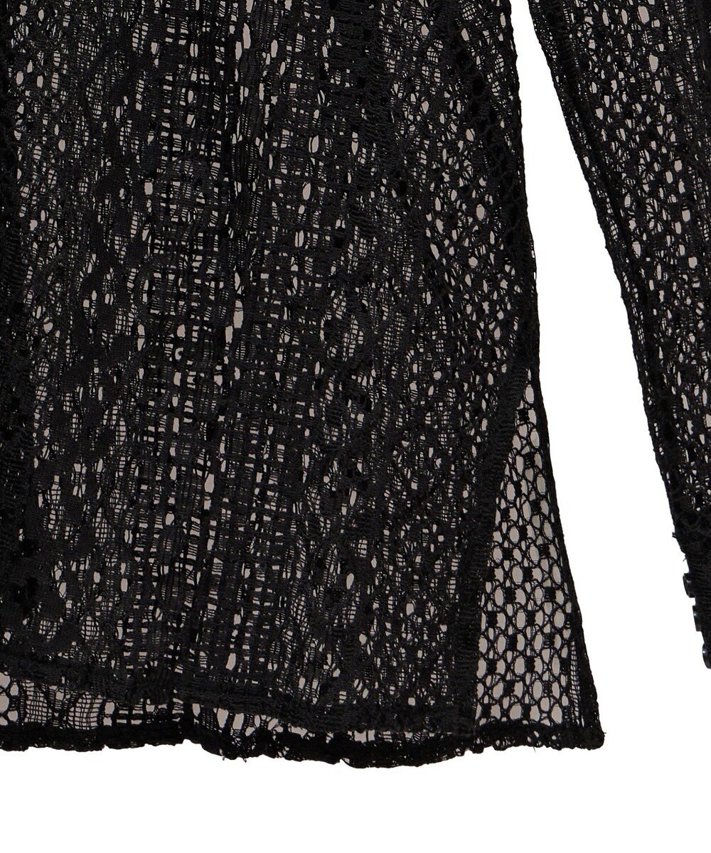 Green Parks ２ＷＡＹリボン付きレースシャツ 