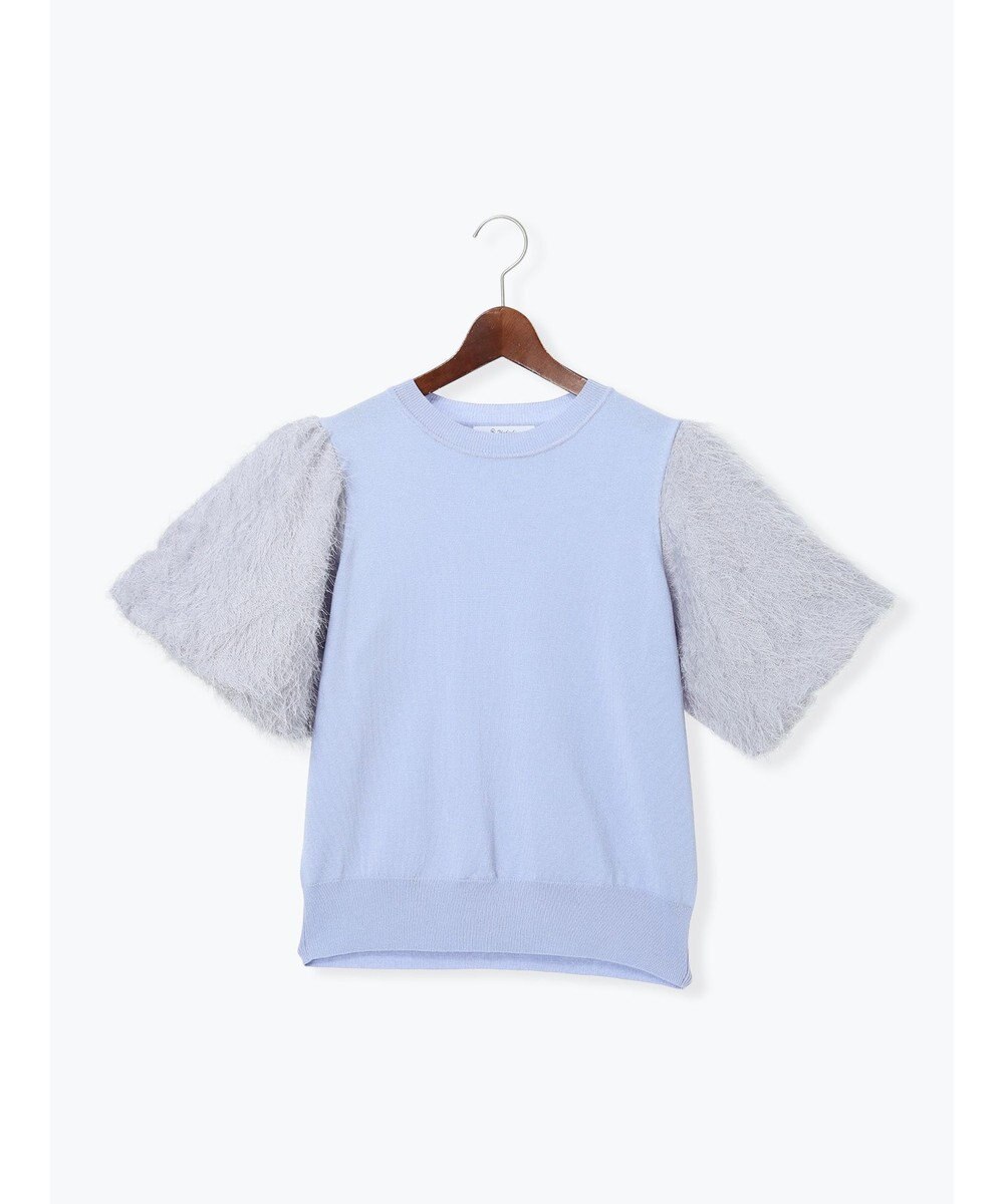 Te chichi シャギーバルーンスリーブニット 