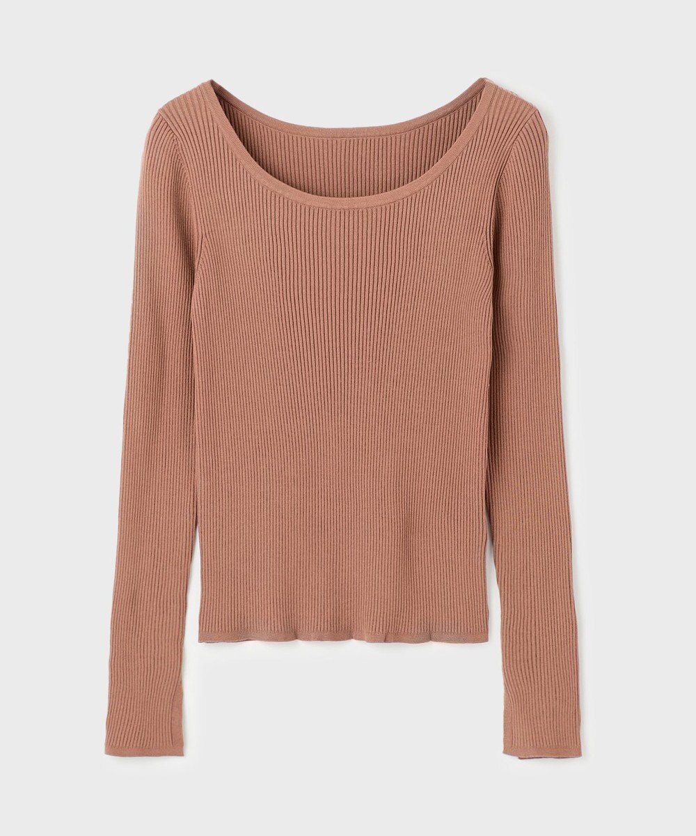 GRACE CONTINENTAL リブニットトップ 