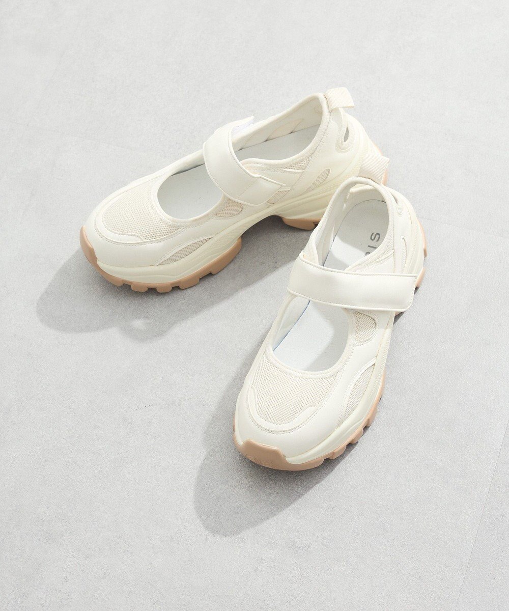 Green Parks ＲＵＰＩＳ．　厚底ベルトスニーカー 