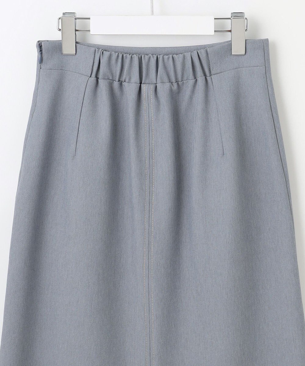 Feroux 【洗える】リボンポケット付きIライン スカート 