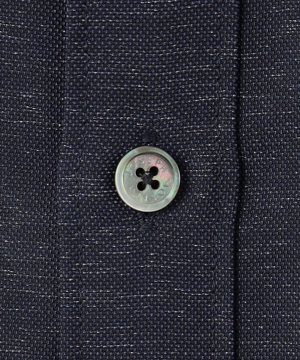 JOSEPH HOMME 新型・新素材【軽量/通気性/清涼感/洗える/ストレッチ】レノクロスストレッチ　7分袖レギュラーカラーシャツ 