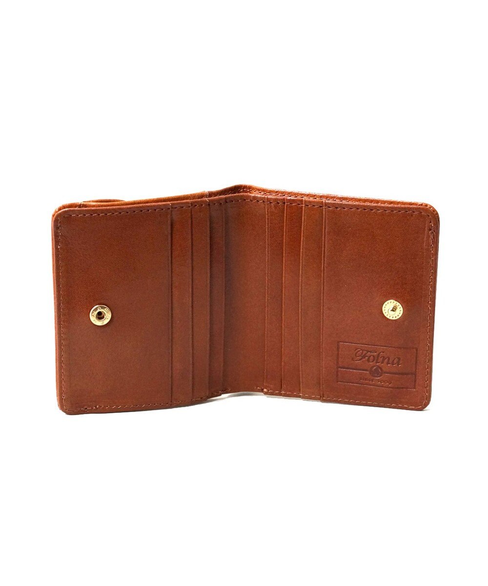 FOLNA RD ヌメオイルシュリンク二つ折り財布 