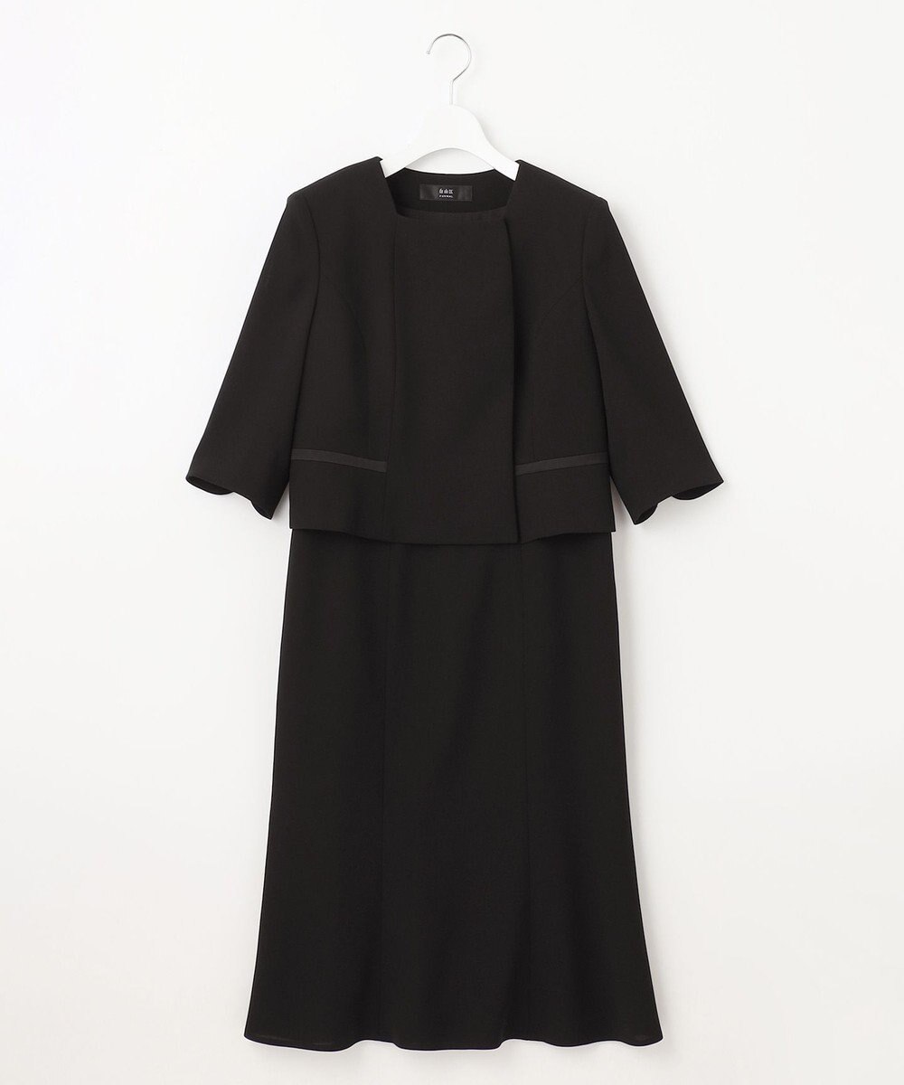 自由区 FORMAL 【襟華やか】エレガント ジャケット＋ワンピース 