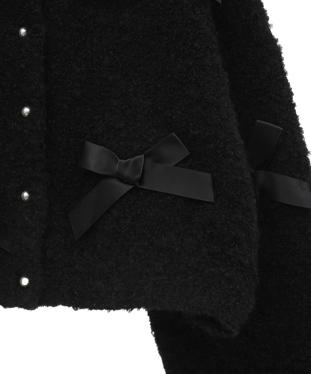 Maison de FLEUR 絆のリボンカーディガン 