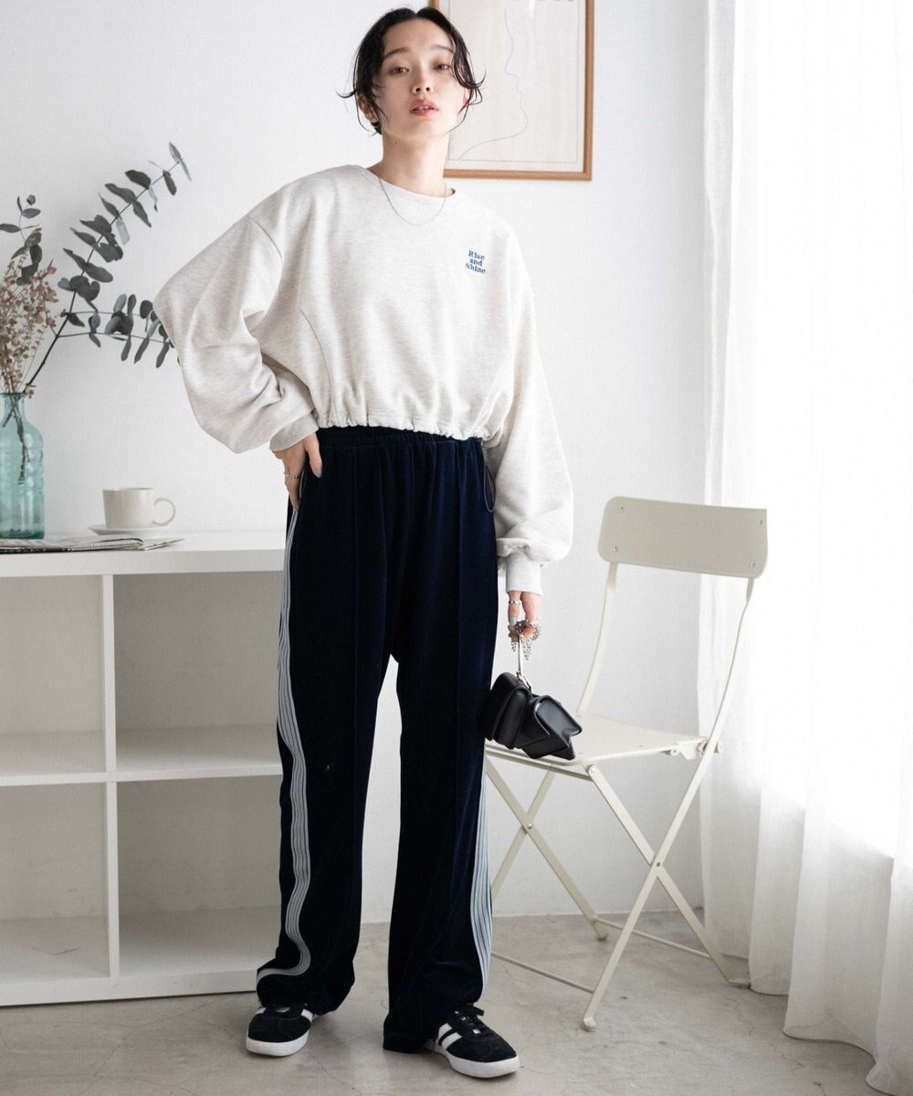 WEGO ドロストデザインPOスウェット 