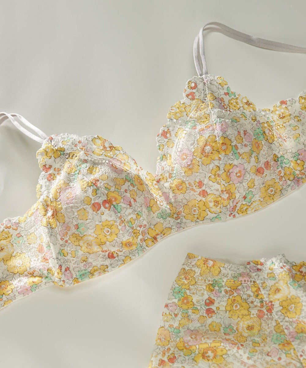 une nana cool MADE WITH LIBERTY FABRIC 特別な日以外の364日つけたくなるブラ 364ブラ レース 