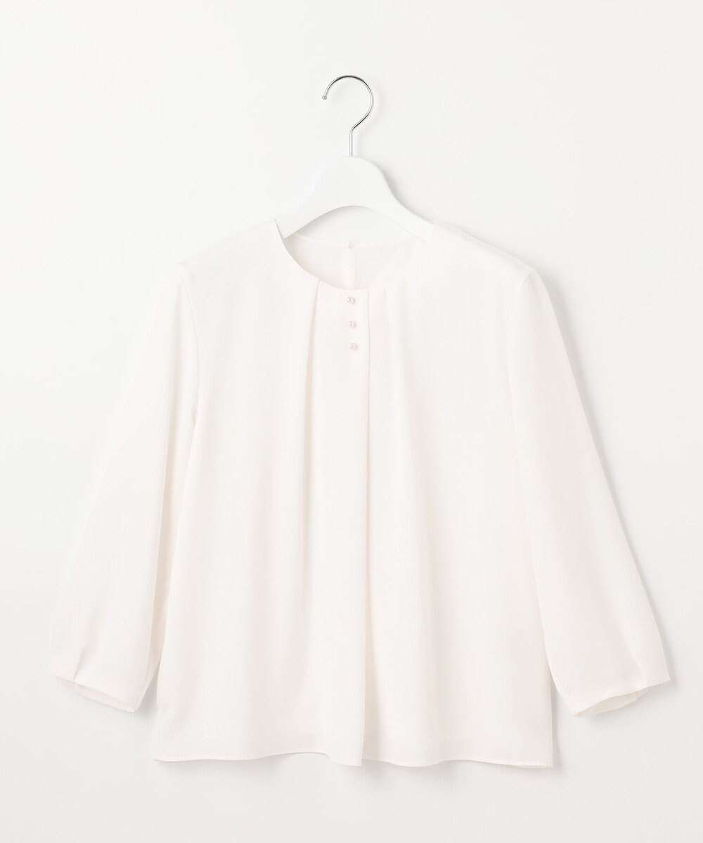 J.PRESS LADIES L ストレッチジョーゼット カットソー 