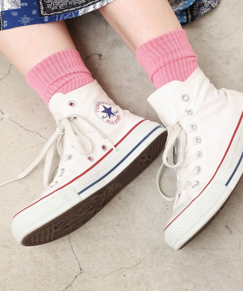 WEGO 底パイルカラーリブソックス 