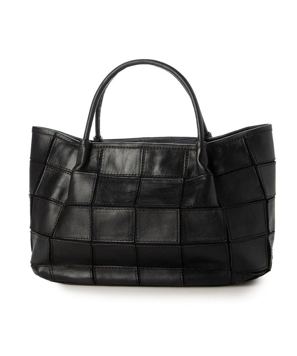 UNBILLION ピークスピーク PEAKSPEAK / 牛革パッチワーク・フラップトートL 