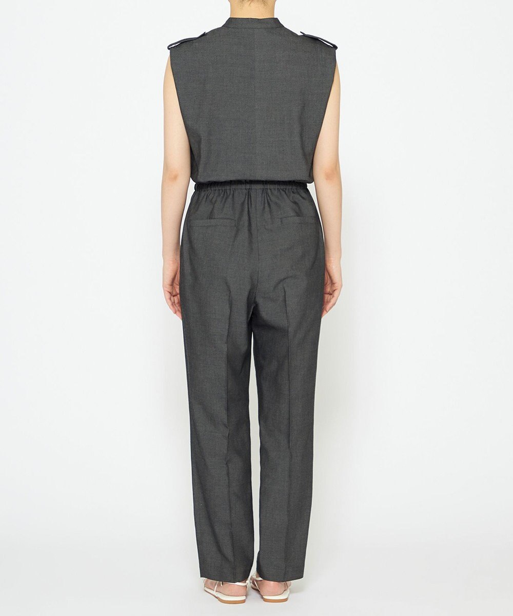 uncrave 【手洗い可】シャンブレー オールインワン（uncrave WHITE） 