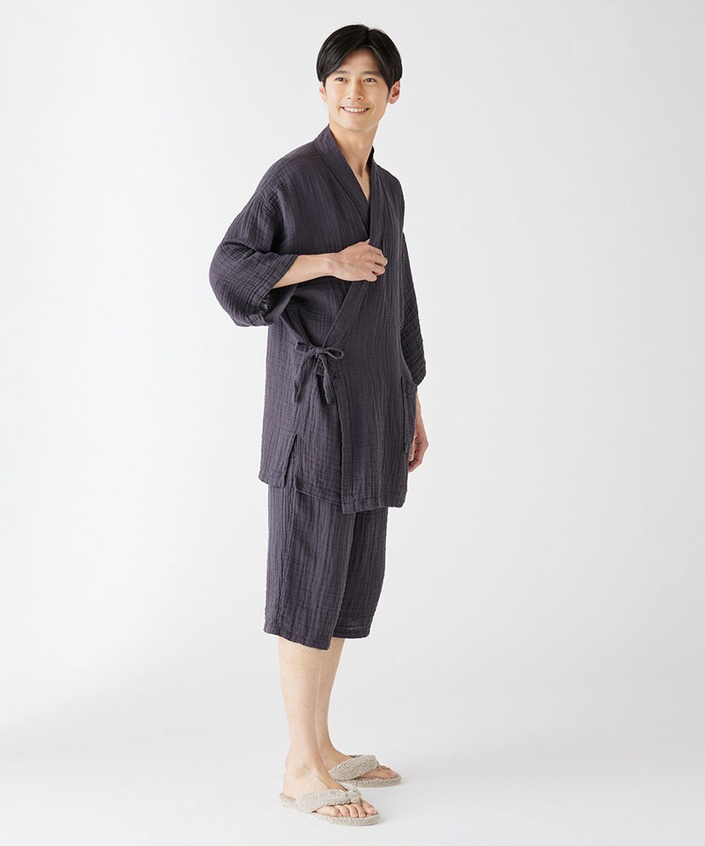 UCHINO クレープガーゼ甚平　　　 