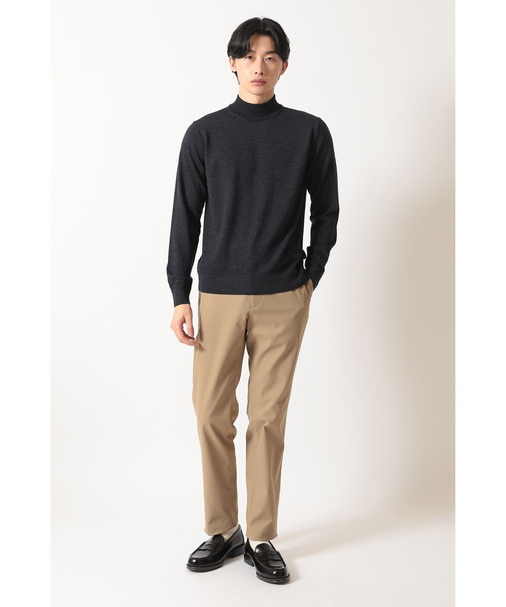 DAKS ウエストゴムテーパードパンツ 