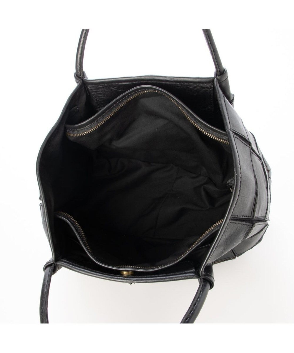 UNBILLION ピークスピーク PEAKSPEAK / 牛革パッチワーク・フラップトートL 