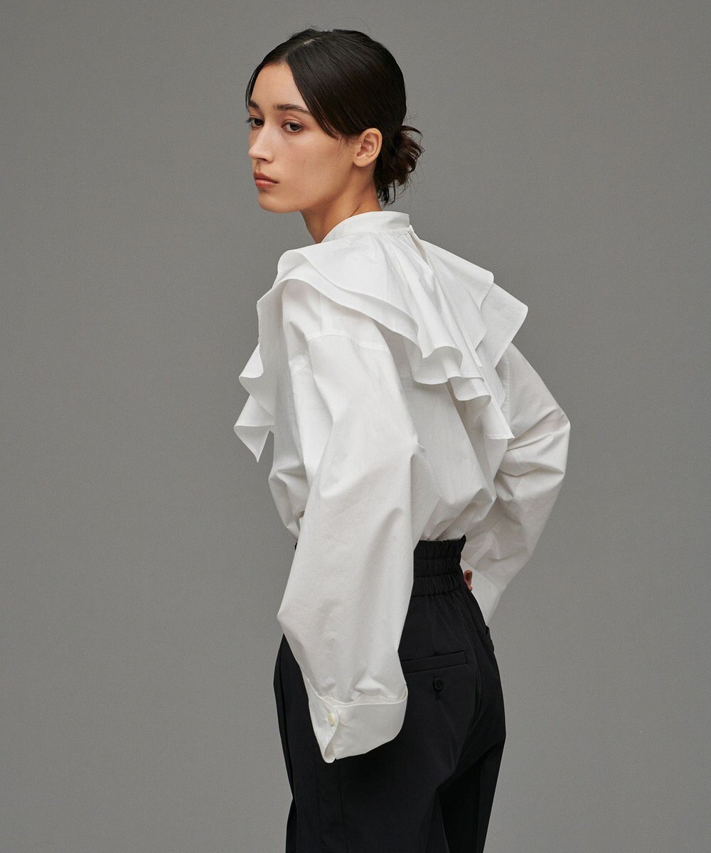 衿取り外し可能 タイプライター 2wayフリル ブラウス Uncrave ファッション通販 公式通販 オンワード クローゼット