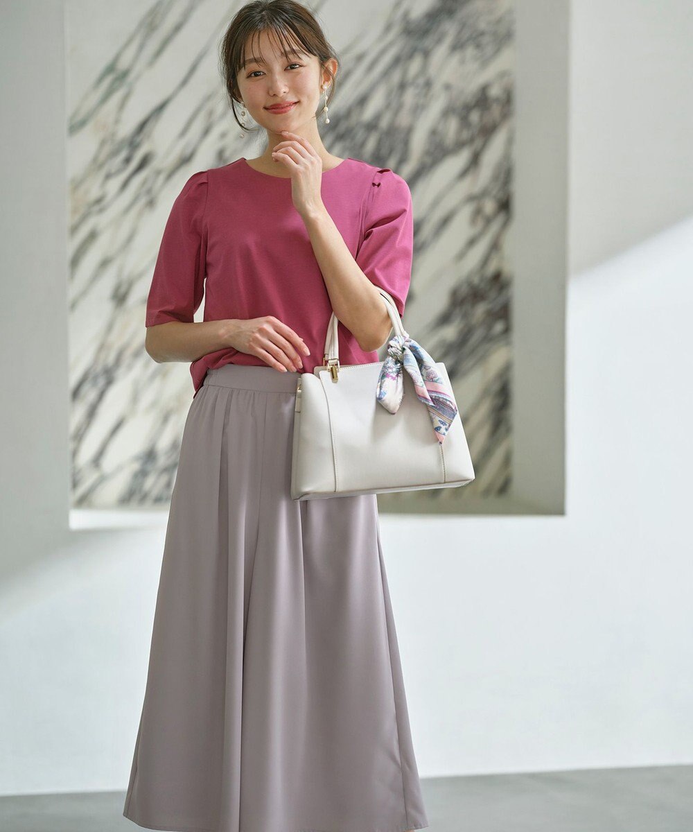 ANY SIS L 【接触冷感・UVカット・吸水速乾】サラキレイワイド パンツ 