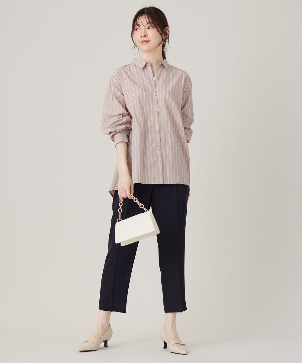 ANY SIS S 【接触冷感・UVカット・速乾】コンフォートビューティサテン パンツ 