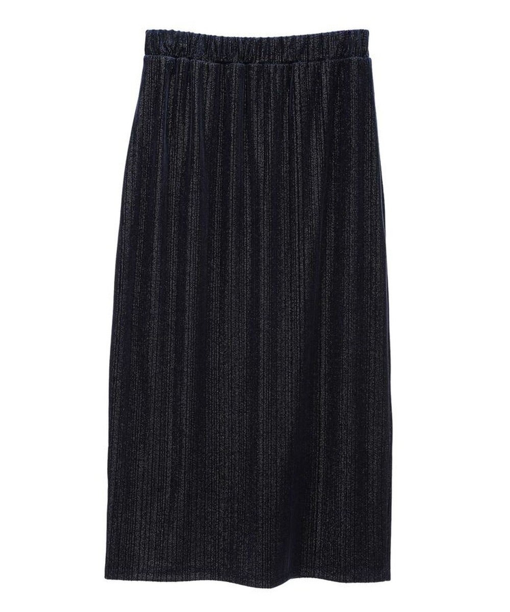 Green Parks ラメベロアＩラインスカート 