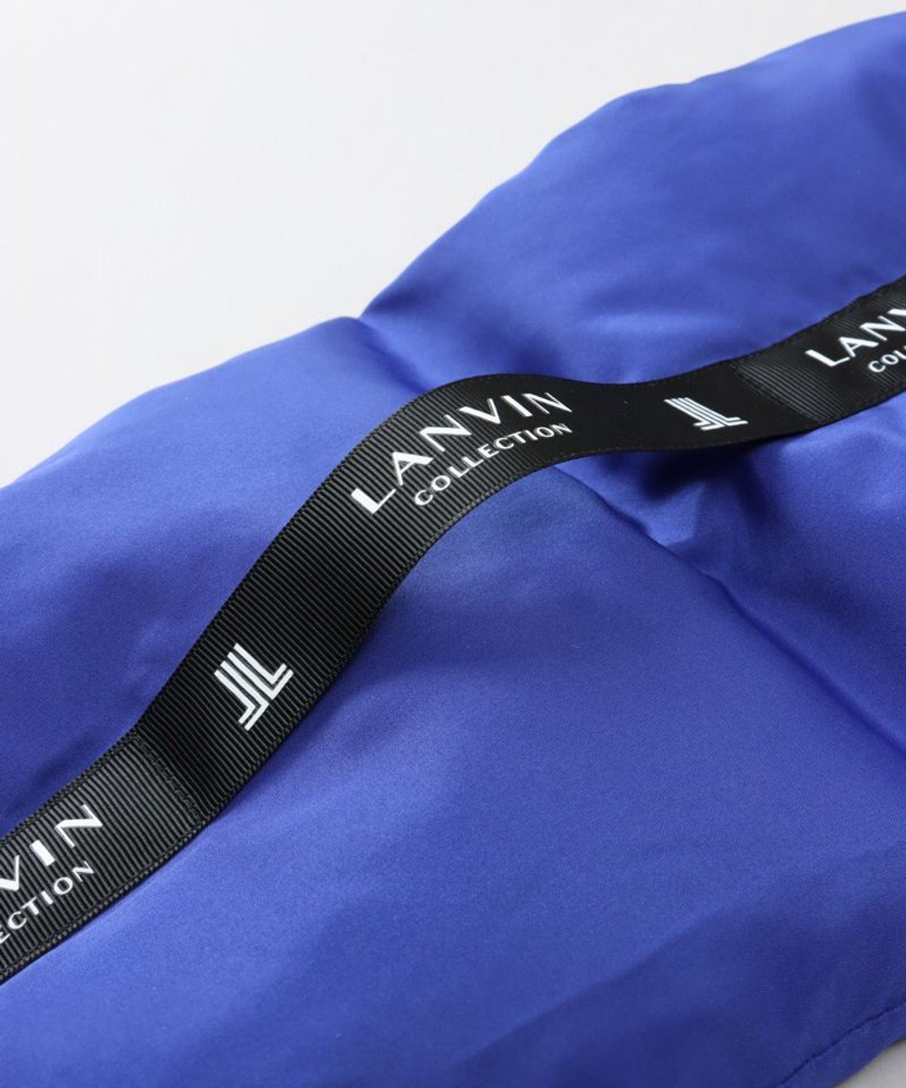 AURORA 【 LANVIN COLLECTION（ランバン コレクション） 】中綿リボン付マフラー(WASH) 