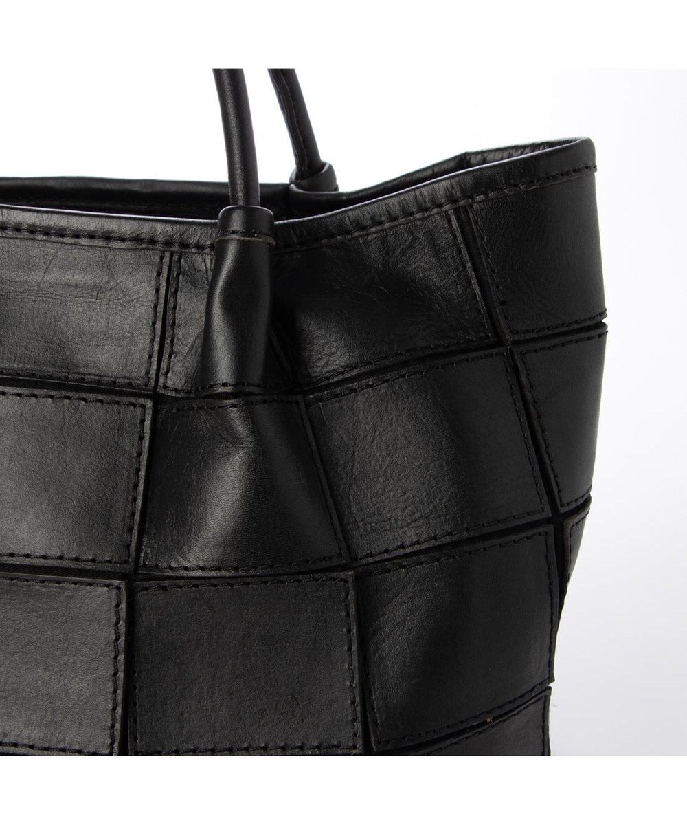 UNBILLION ピークスピーク PEAKSPEAK / 牛革パッチワーク・フラップトートL 