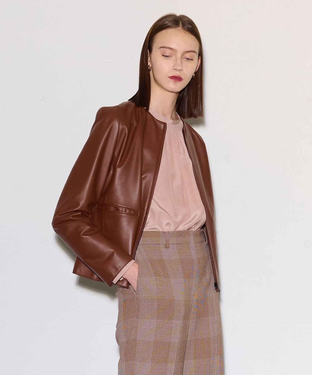 JOSEPH スムースレザー　ジャケット 