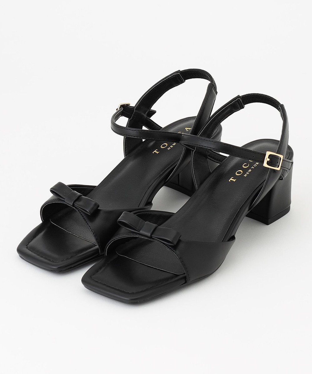 TOCCA 【大人百花掲載】TINY RIBBON SANDALS サンダル 